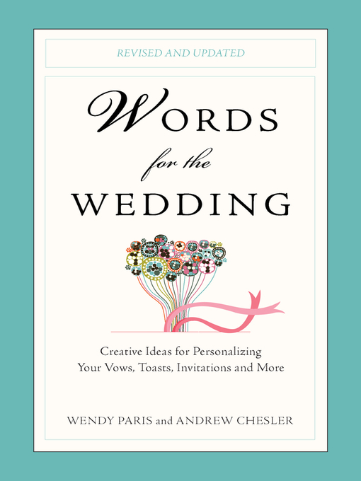 Title details for Words for the Wedding by Wendy Paris - Available
